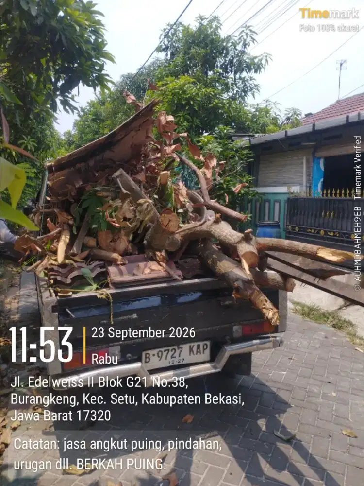 Jasa angkut pungin sampah proyek urugan dan pindahan