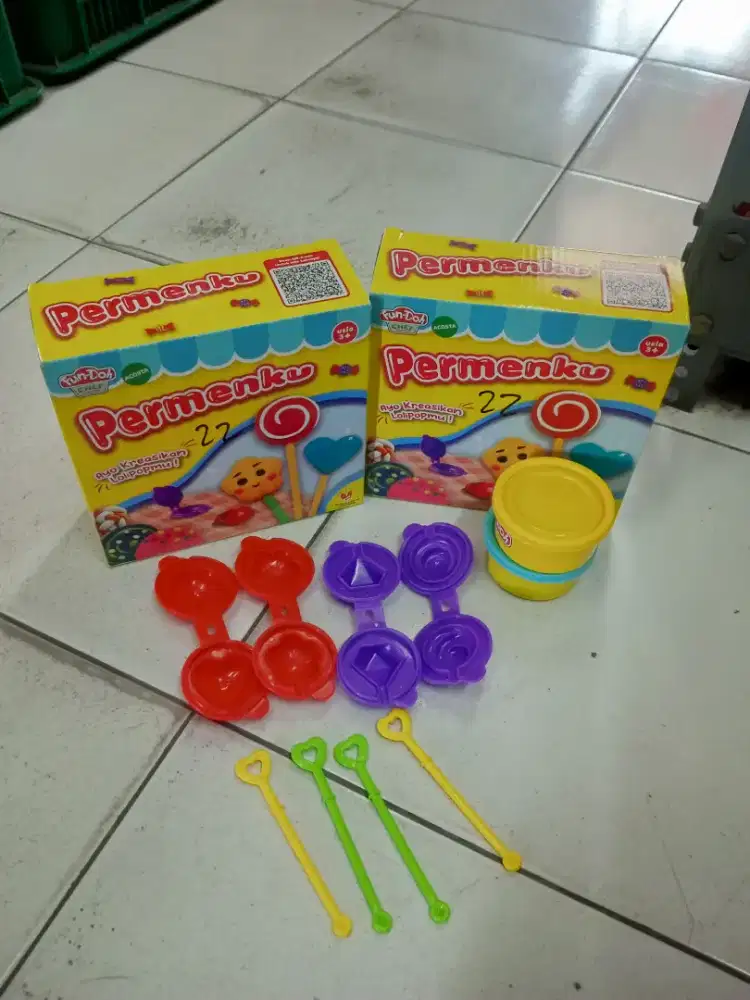 Mainan Anak Play doh permenku