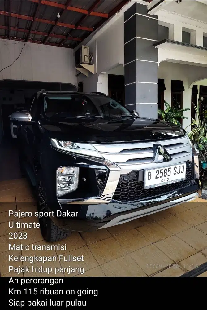 Pajero sport Dakar Ultimate 2.4 2023