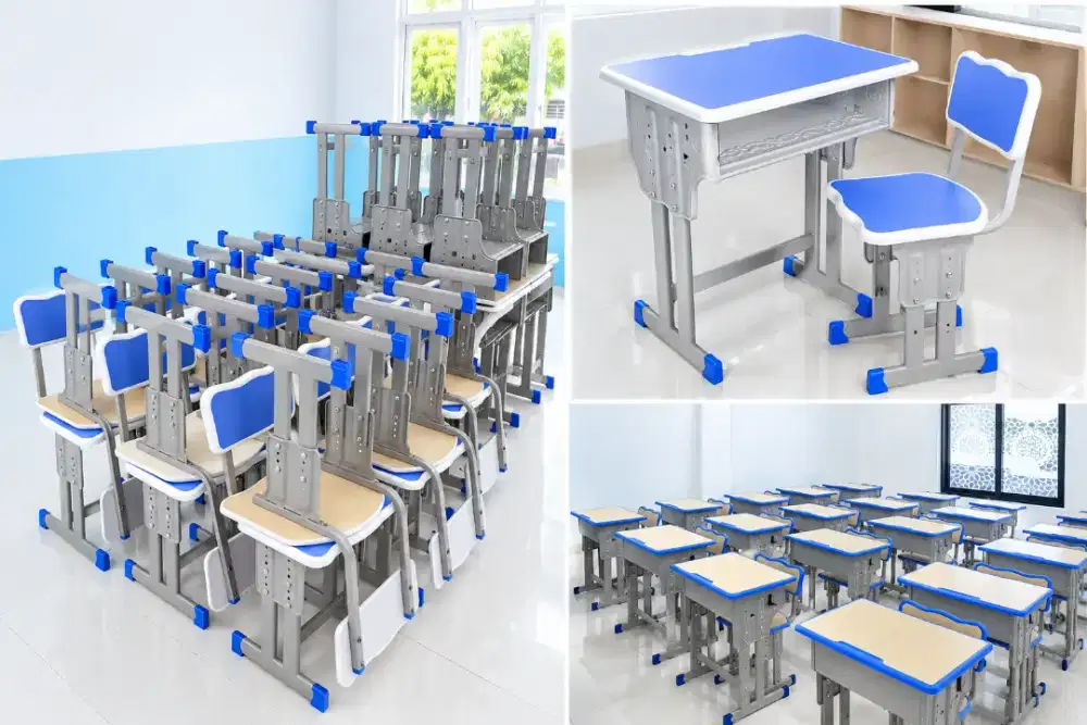 MOBILER MEJA BELAJAR SISWA TERMURAH  READY RIBUAN SET