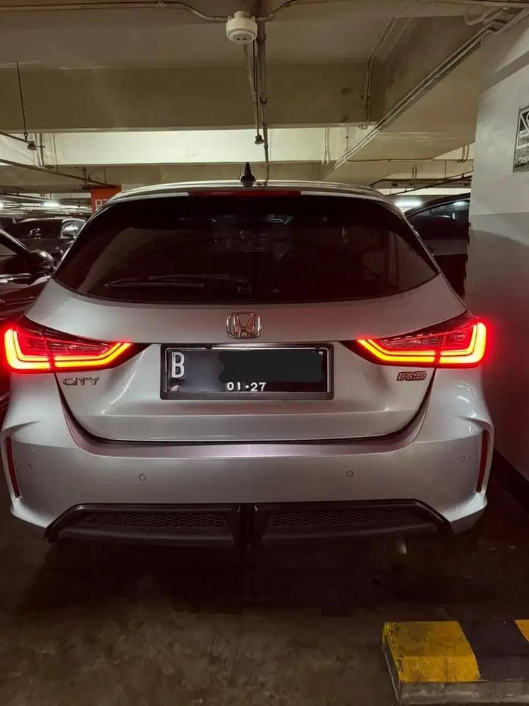 honda city hatchback rs silver 2021
