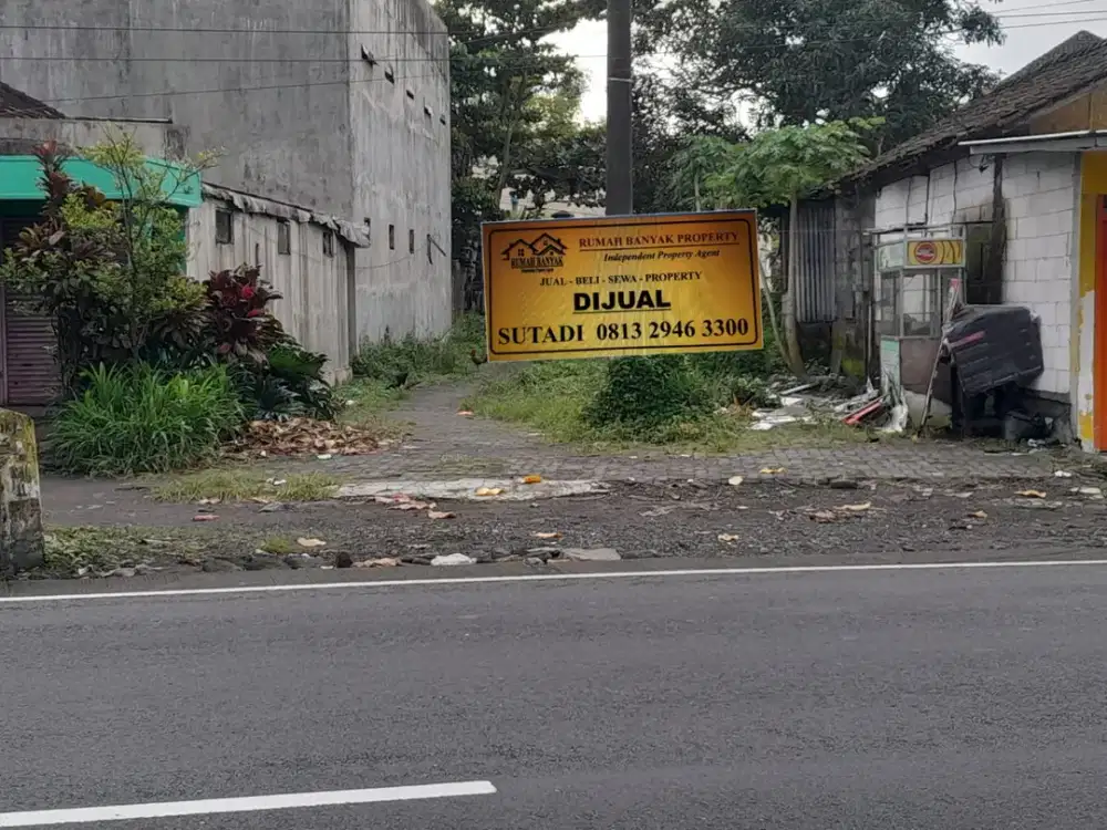 Jual Tanah Murah JL Kaliurang Km 13, Dekat UII Cocok Untuk Hunian & Usaha