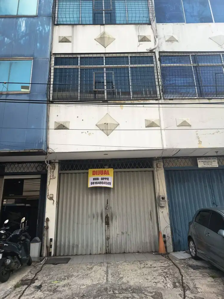 DIJUAL RUKO 4 LANTAI SHM - JL.BALIKPAPAN I JAKARTA PUSAT | 10 M NEGO