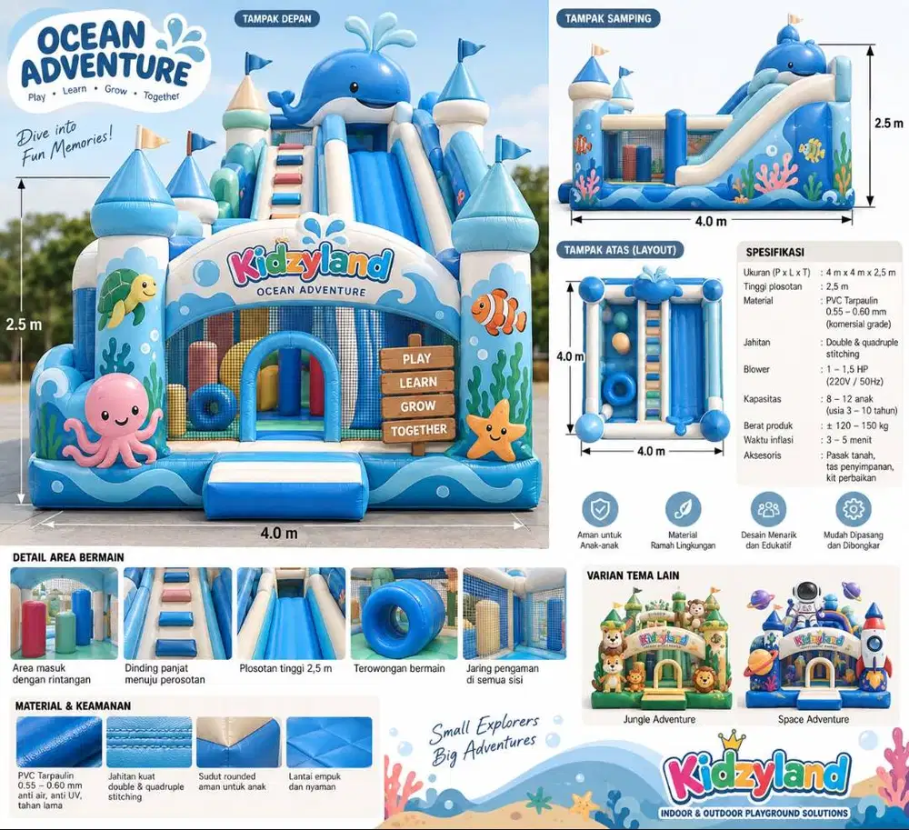 Indoamusement - Istana Balon Kustom