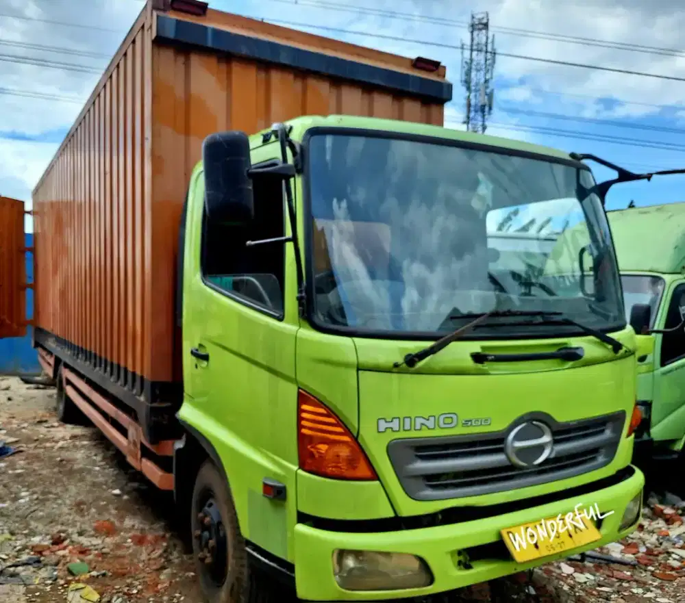 Hino Lohan FC 190 Box Besi Long 7.6mtr 2018 Bio Solar Turbo Fuso Euro2