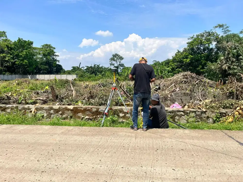 Tanah Murah Cisauk ,Langsung Tepi Jalan Cocok Bangun Workshop Dan Hunian