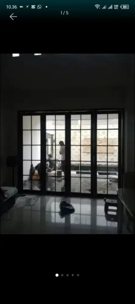 DALVIN pembuatan kusen pintu dan jendela  almunium