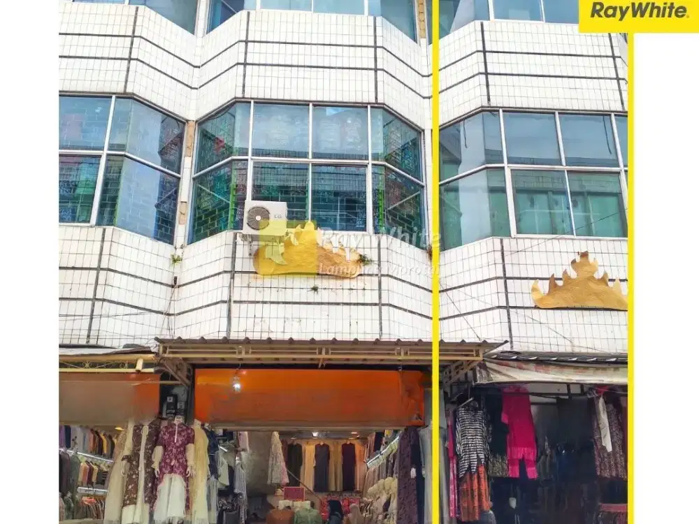 Dijual Ruko 3 Lantai di Tanjung Karang Pusat, Bandar Lampung (Kode : RE 3828)