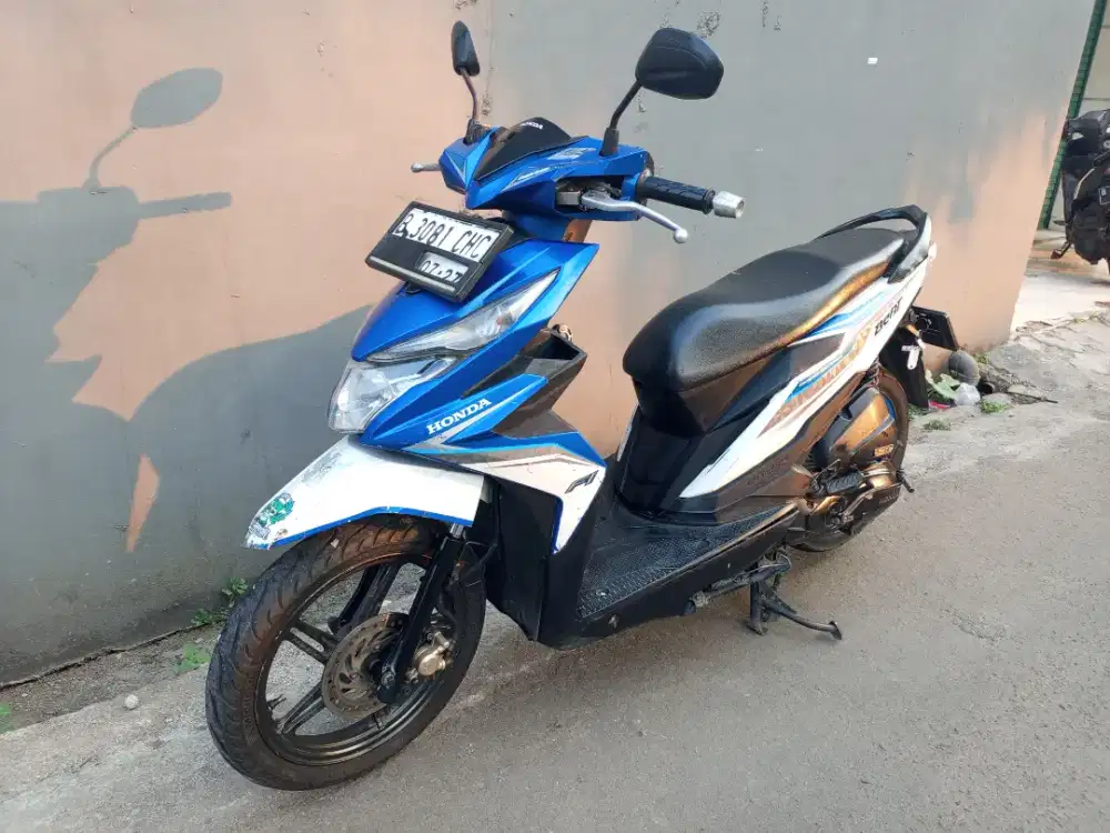 Honda beat tahun 2017 motor cakep siap pakai