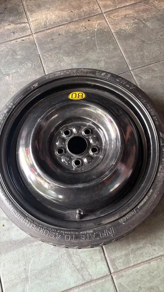 Velg spare tyre sienta ring 16 pcd 5x100
