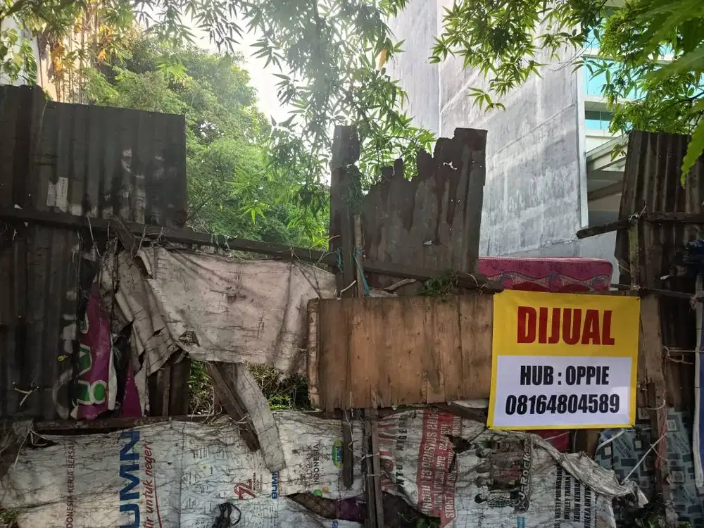 DIJUAL TANAH 356M2 DI CIDENG BARAT JAKARTA PUSAT - LOKASI STRATEGIS