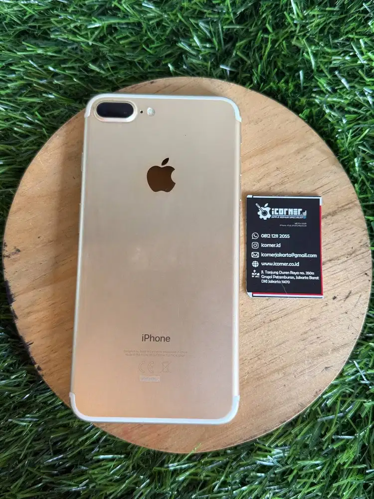 iPhone 7 Plus 128GB Black Ex iBox | Second Original | Garansi Toko