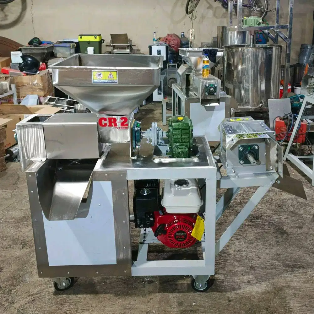 JUAL MESIN PRESS SANTAN KELAPA BERGARANSI