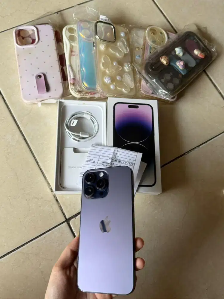 Iphone 14 promax 256gb deep purple ex Ibox