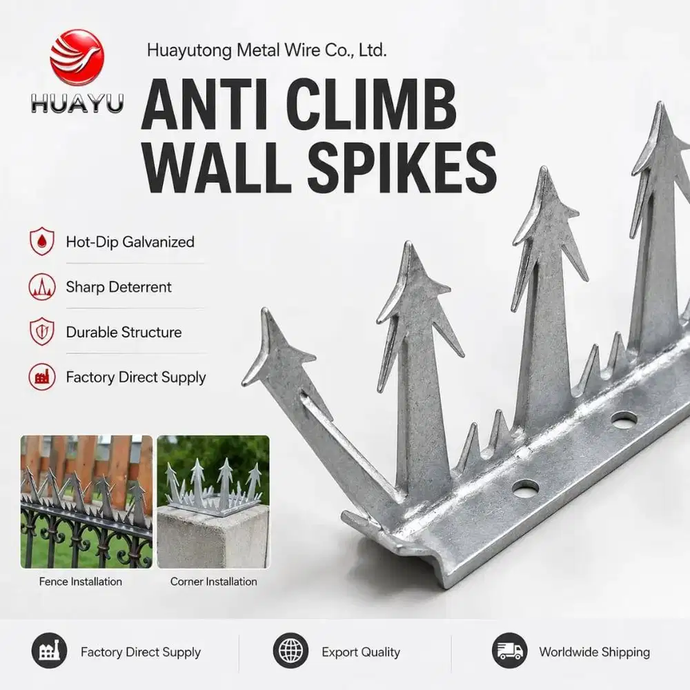 Wall Spike Pagar Duri Anti Maling dan Anti Hama