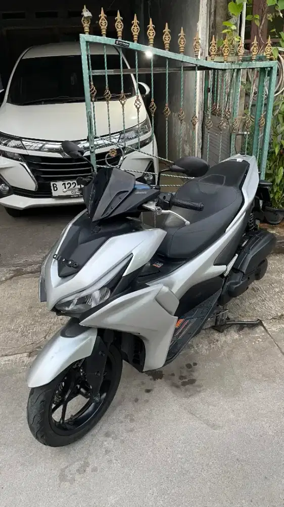 Aerox new 2021 biru hitam