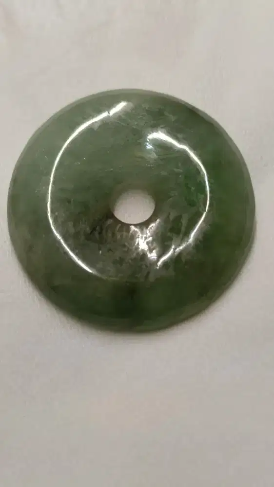 NATURAL IMPERIAL JADE BURMA TYPE A BerCertificate