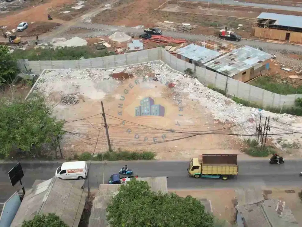 Dijual Cepat! Tanah Stategis Didarat di Jl Raya Diklat - Curug