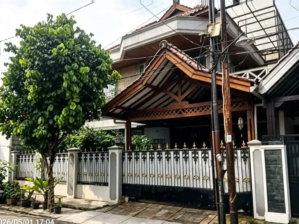 DIJUAL RUMAH CANTIK BEBAS BANJIR DI INKOPOL – JAKASAMPURNA, BINTARA, BEKASI BARAT