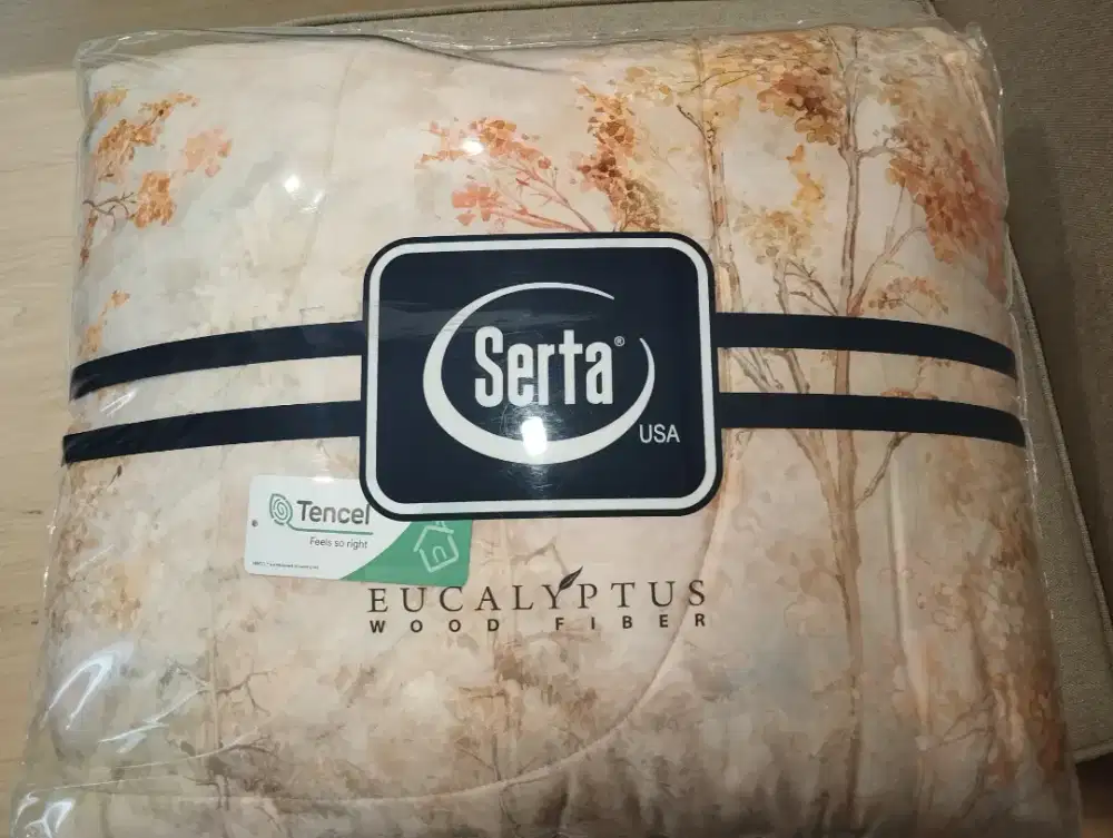 Bedcover baru tidak jadi dipakai, salah ukuran