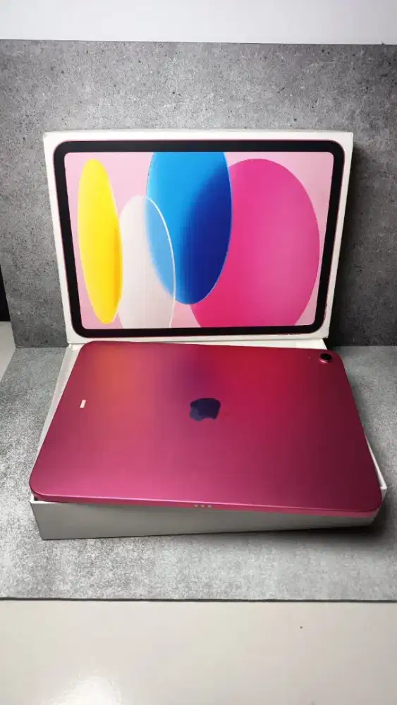 iPad Gen 10 (A14 Bionic) 64gb (Pink) Ex Resmi iBox, BH92%/541
