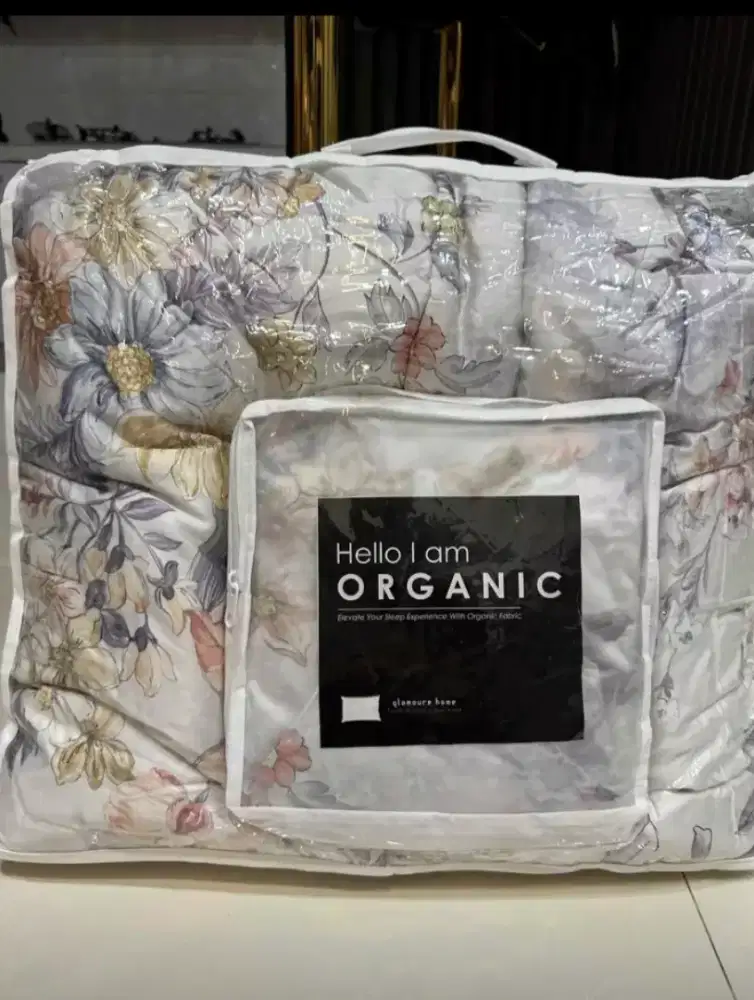 Bed cover set organic