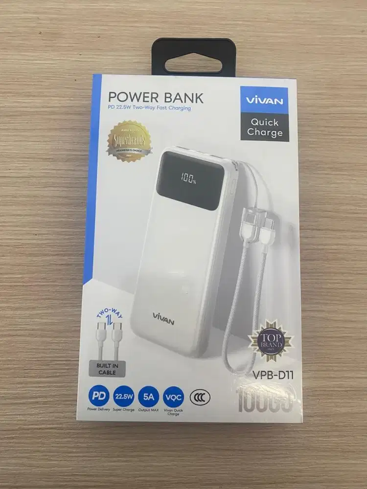 powerbank vivan d11