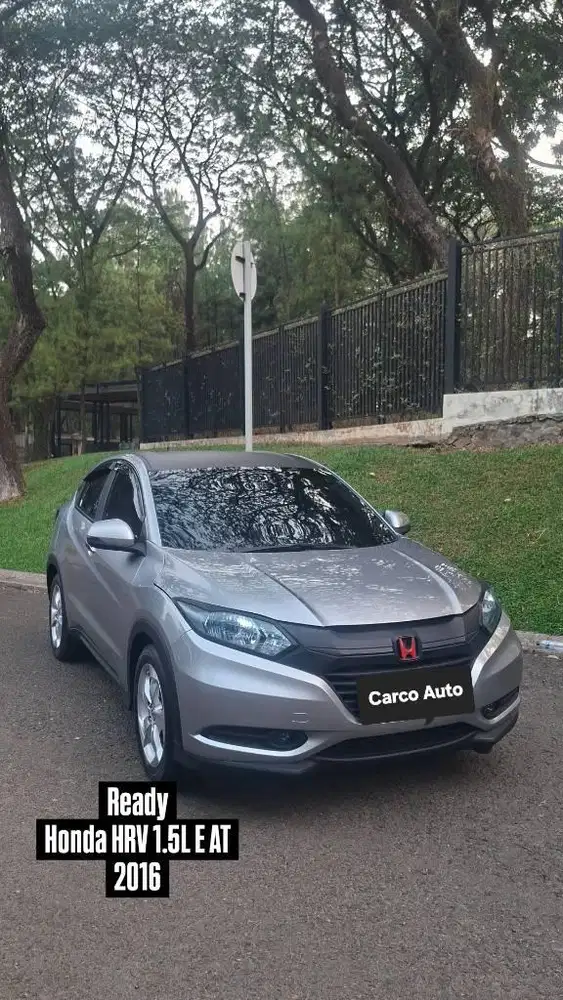 Honda Hrv 1.5L E AT 2016 Record Abu2 Siap Pakai