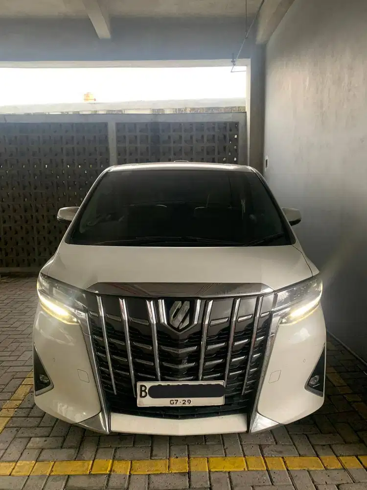 JUAL CEPAT ALPHARD 2.5 G 2019
