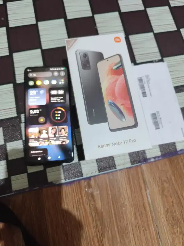 Redmi Note 12 Pro Glacier Blue 6GB RAM 128GB ROM