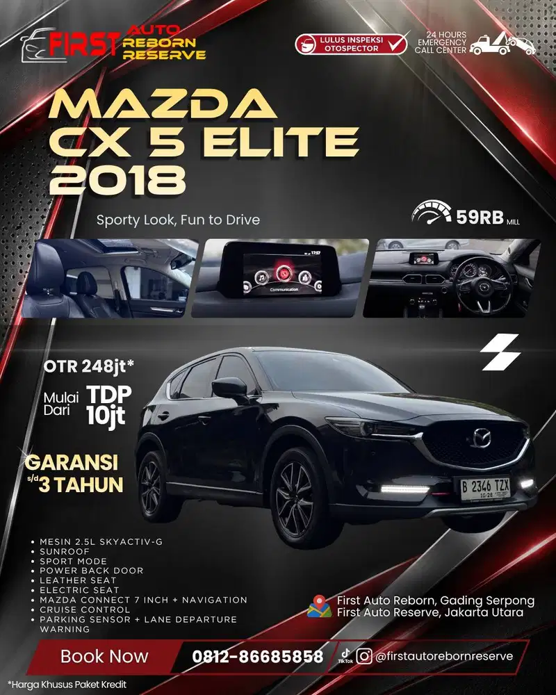(TDP10jtan) Mazda CX-5 Elite 2018