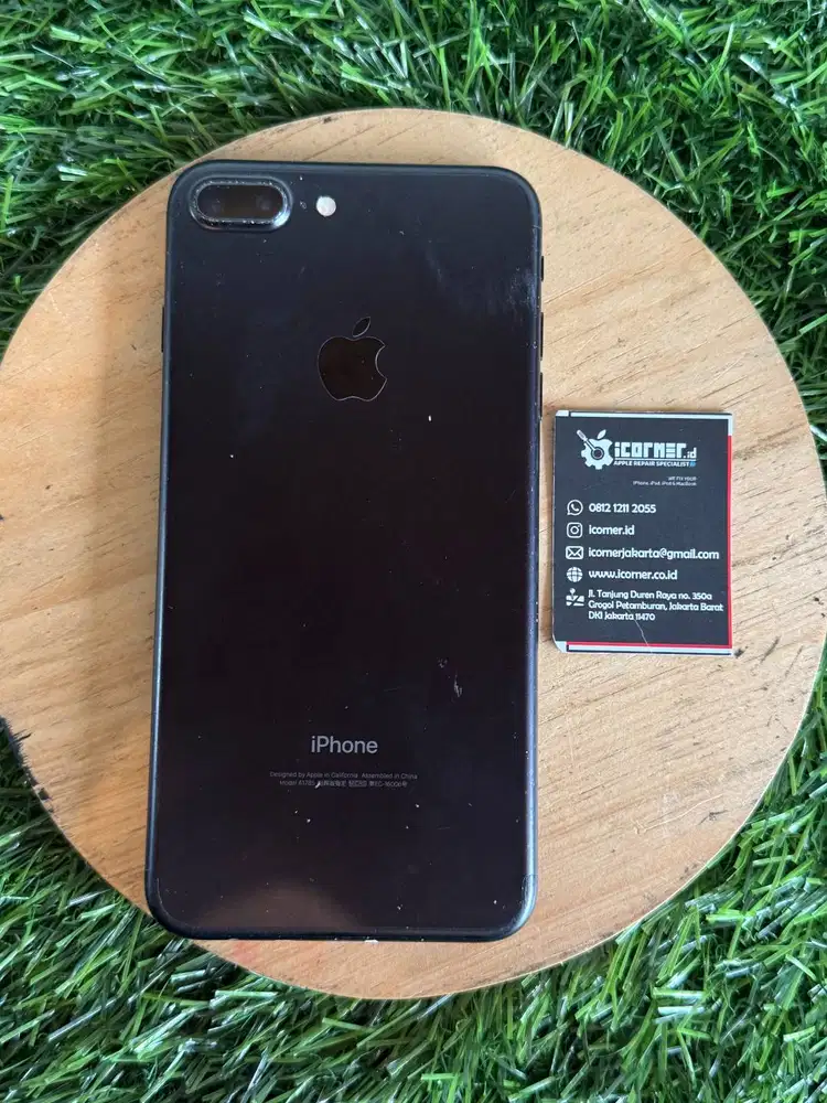 iPhone 7 Plus 128GB jet Black Ex iBox | Second Original | Garansi Toko