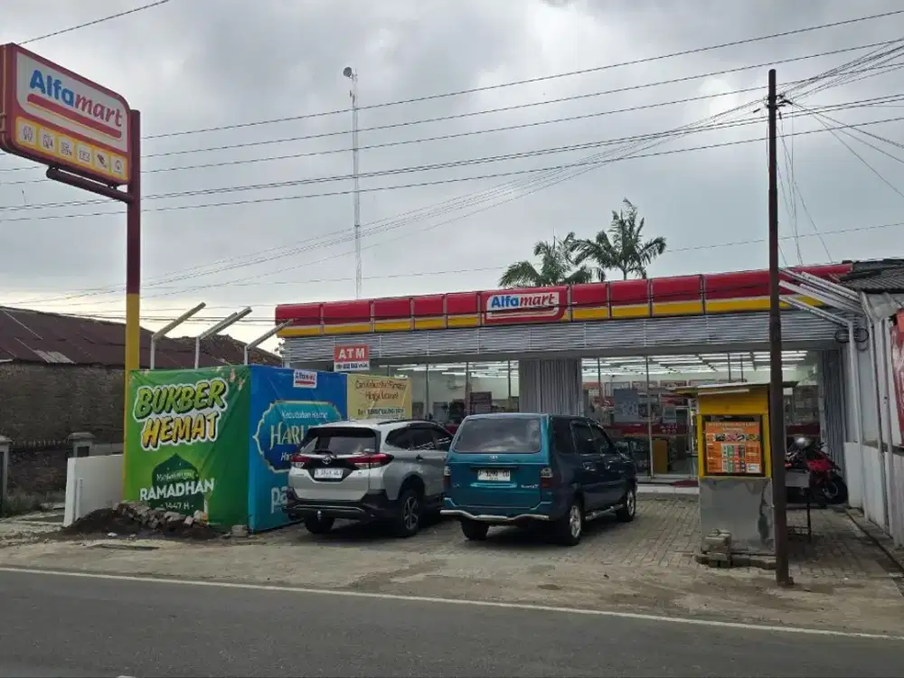 Dijual Lahan dan Bangunan Alfamart Cilaku Cianjur