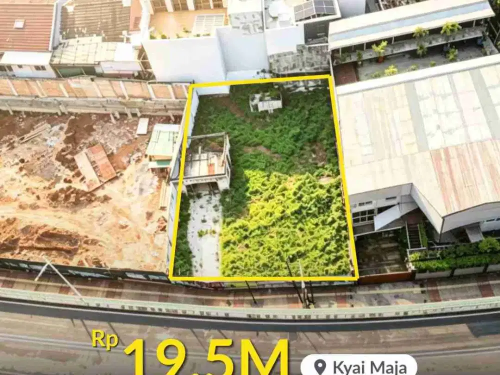 di Jual Kavling Strategis Jl Kyai maja Kebayoran Baru