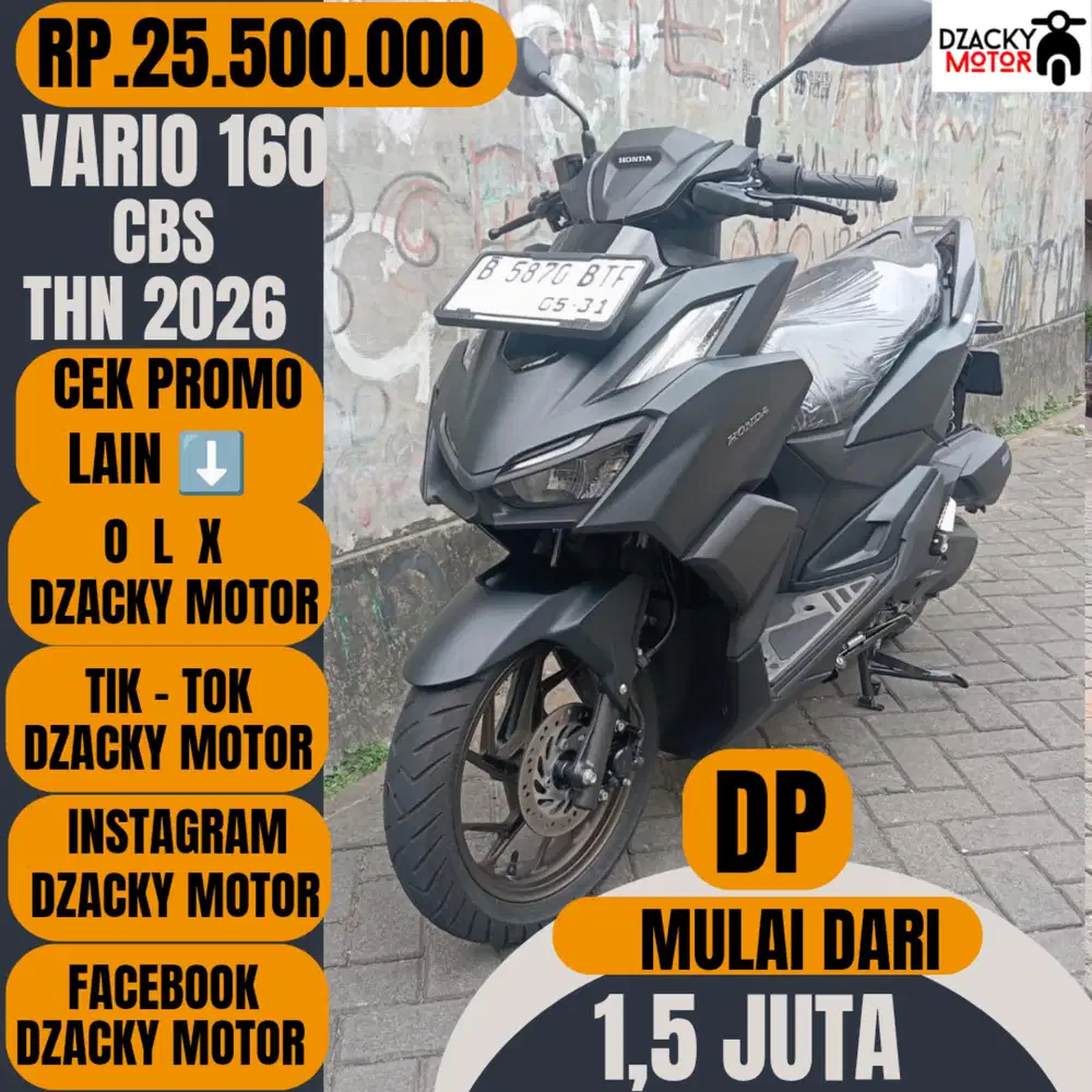 VARIO 160 CBS 2026 SECOND LIKE' NEW