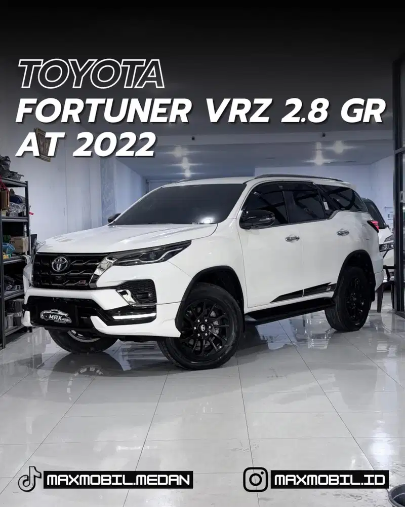 TOYOTA FORTUNER 2.8 GR AT 2022 pemakaian 2023