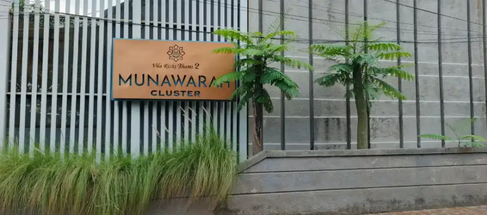 Dijual Rumah Baru, cluster Munawaroh VRI2