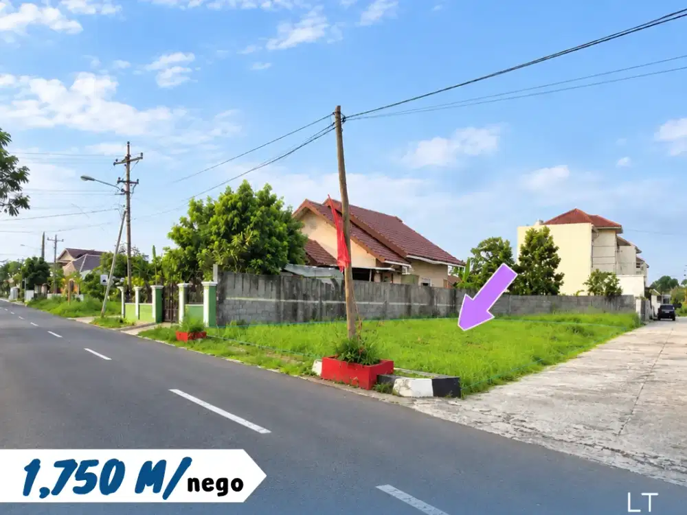 Dijual Pekarangan Strategis Di Gayamprit, Klaten Selatan