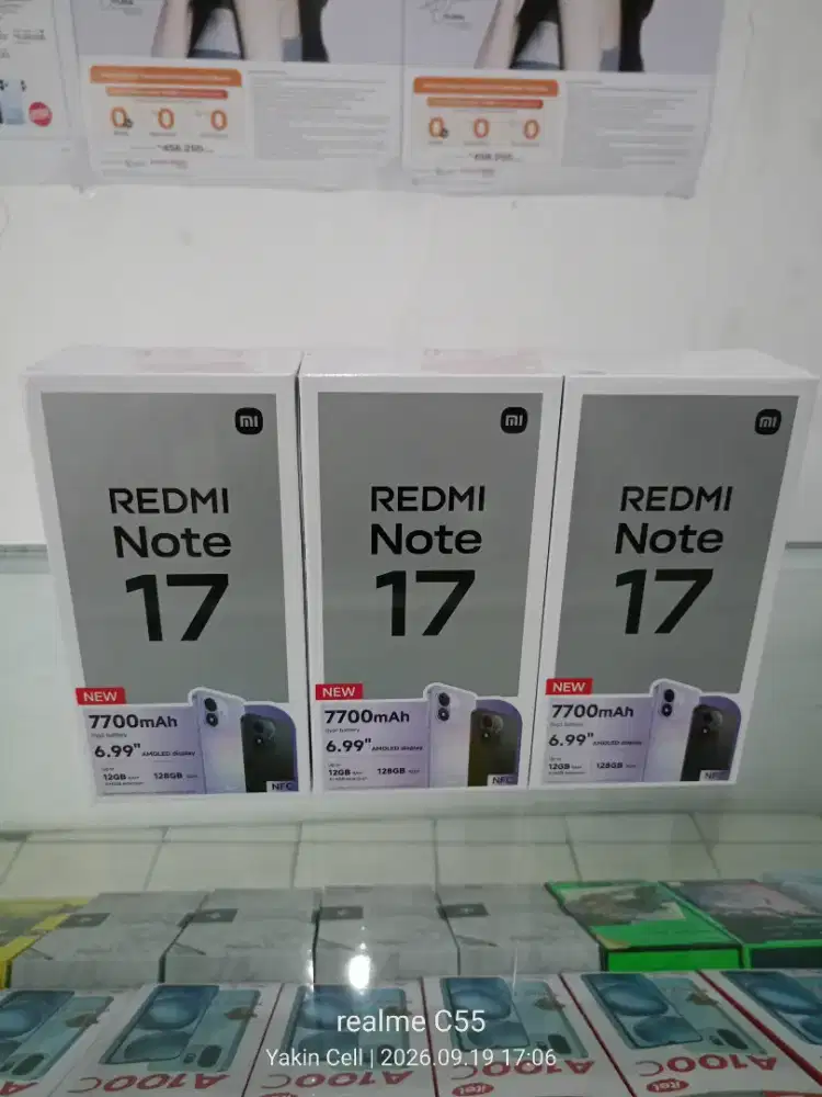 Xiaomi Redmi Note 17 6/128 GB Snapdragon 6s Gen 2 Garansi Resmi