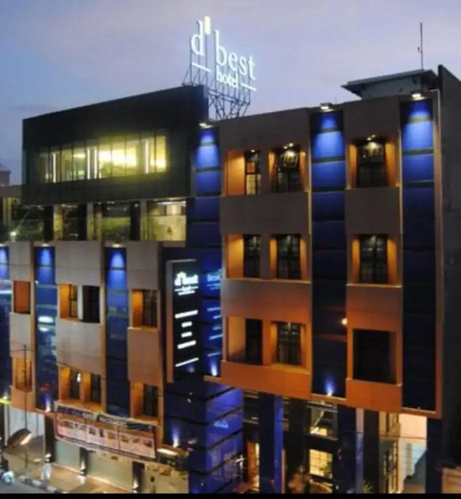 Dijual D best Hotel strategis tengah kota  untuk investor di Bandung