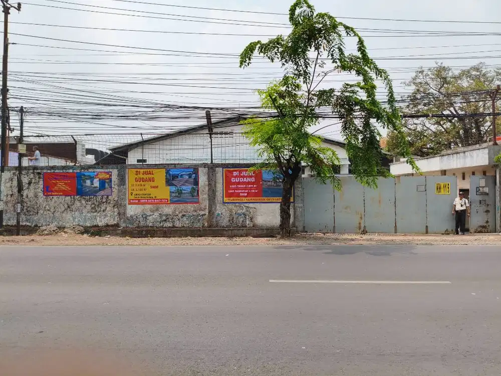 DI JUAL GUDANG STRATEGIS, COCOK UNTUK USAHA & INVESTASI