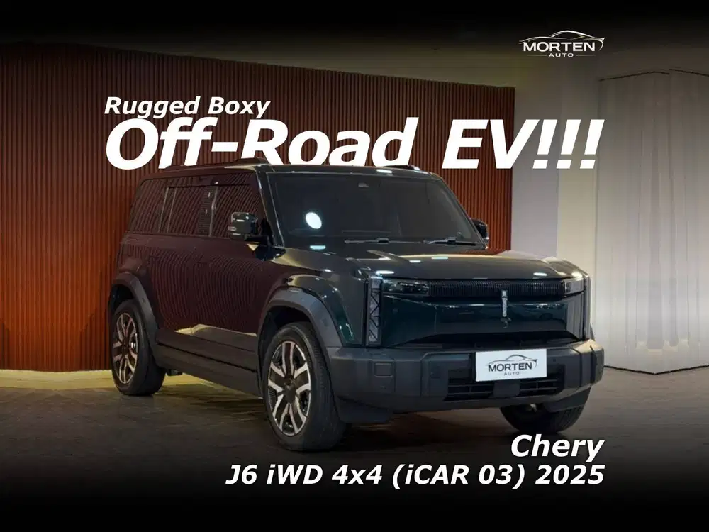 [Very Low Km!!!] Chery J6 iWD 4x4 (iCAR 03) 2025