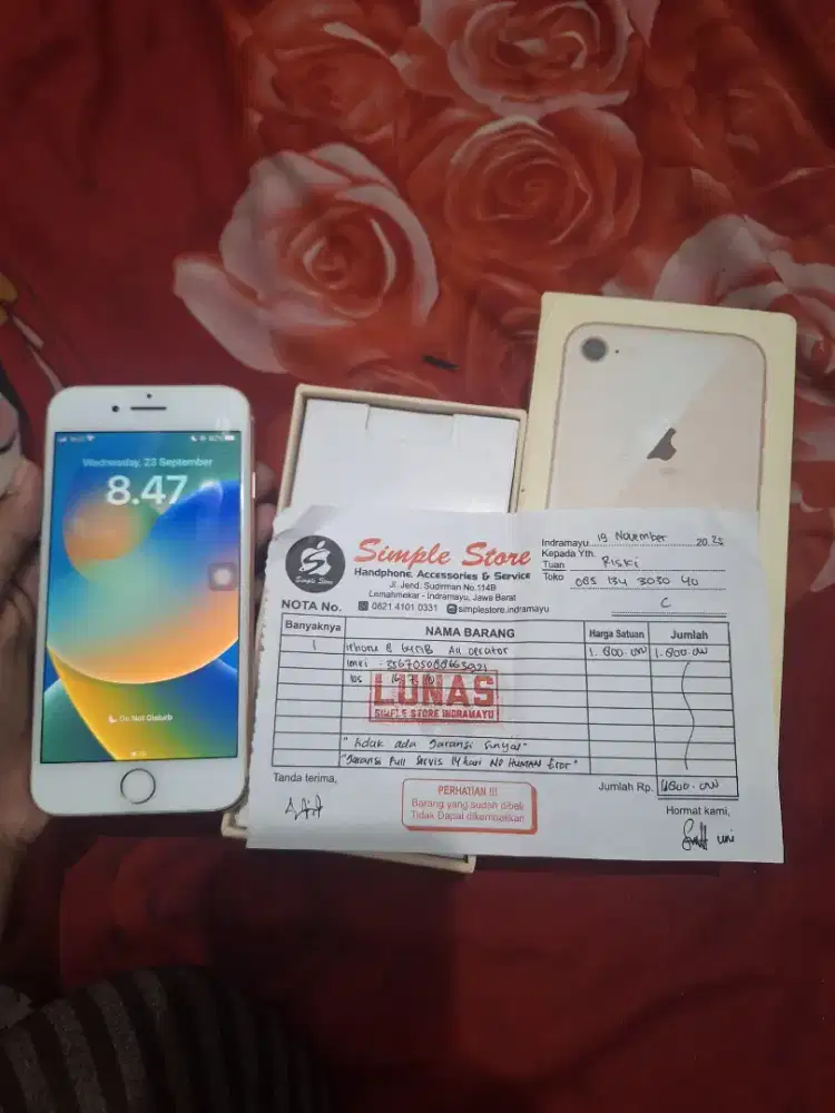Iphone 8 cod imkot