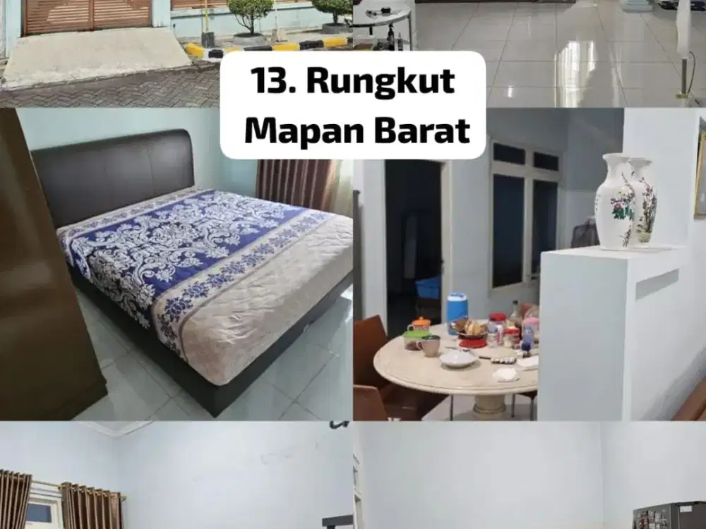 Rumah 1 Lantai Rungkut Mapan Barat Dekat Merr