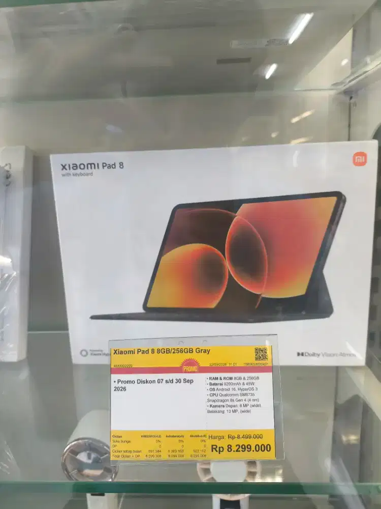 Promo cicilan Xiaomi pad 8 8/256GB GRAY