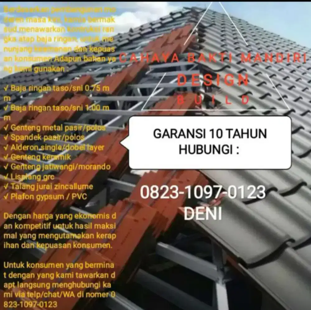 Baja ringan terpasang murah 27