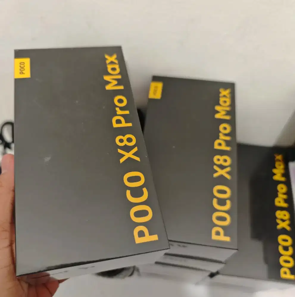 POCO X8 PRO MAX 12/512 GARANSI RESMI XIAOMI 15 BULAN NO REPACK