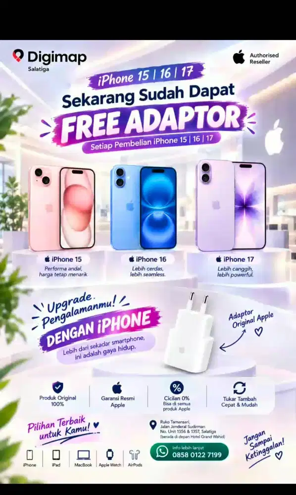 Iphone cicilan tanpa kartu kredit syarat KTP saja