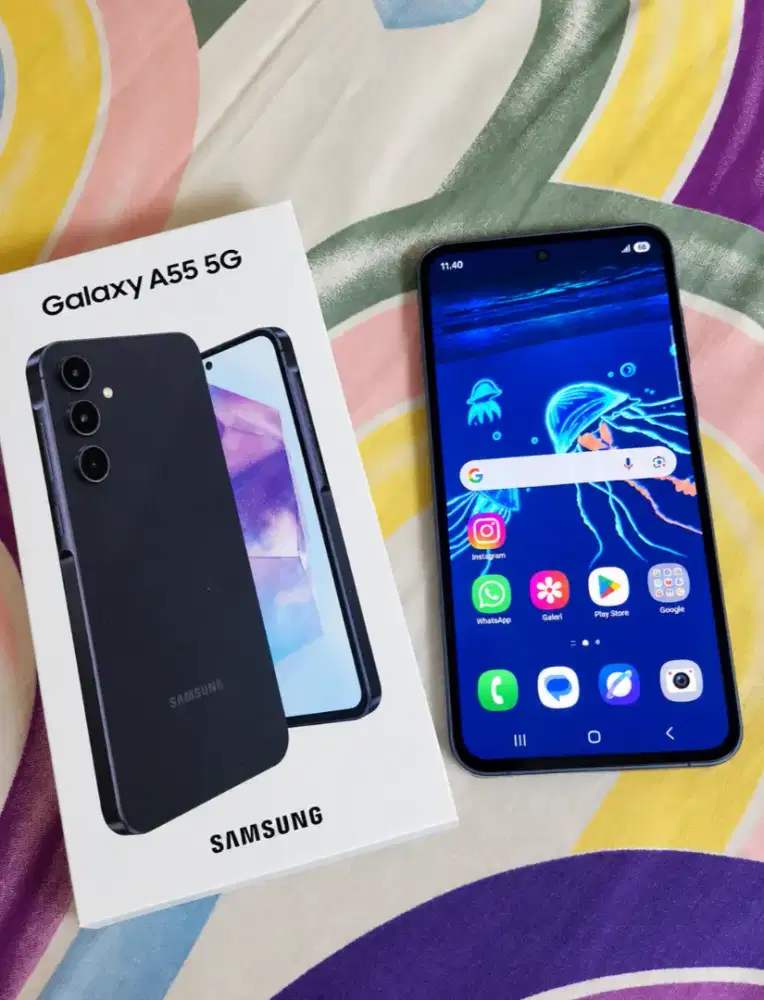 JUAL SAMSUNG A55 5G 8/256GB