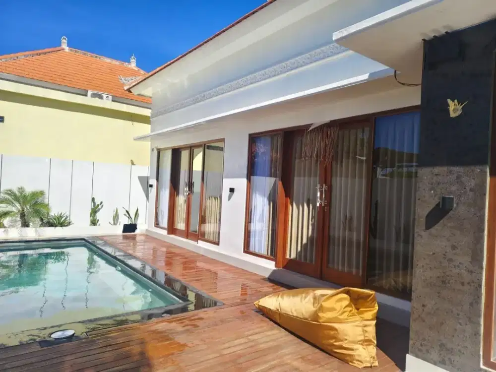 Villa Modern 2 Kamar Tidur Disewakan di Area Kerobokan Kelod